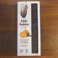 chocolate negro ecologico naranja